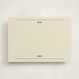 "Note Pad" - Personalized Stationery Cards in Ink by Jen Ramsey - Front