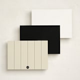 "Note Pad" - Personalized Stationery Cards in Ink by Jen Ramsey - Back of Card Options