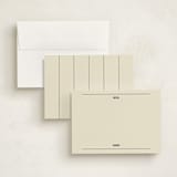 "Note Pad" - Personalized Stationery Cards in Ink by Jen Ramsey - Assembled