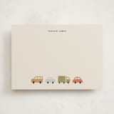 "Traffic Jam" - Personalized Stationery Cards in Sand by taylorVdesign - Front