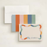 "Slithering Around" - Personalized Stationery Cards in Earthbound by Miranda Bussell - Assembled
