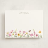 "Spring Garden" - Personalized Stationery Cards in Garden by Bayberry Kate - Front