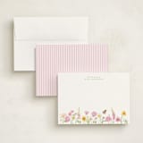 "Spring Garden" - Personalized Stationery Cards in Garden by Bayberry Kate - Assembled