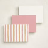 "Butterflies" - Personalized Stationery Cards in Flutter by Erin German - Back of Card Options