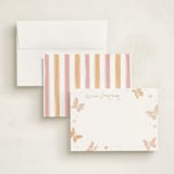 "Butterflies" - Personalized Stationery Cards in Flutter by Erin German - Assembled