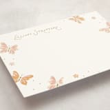 "Butterflies" - Personalized Stationery Cards in Flutter by Erin German - Detail
