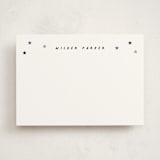 "My stars" - Personalized Stationery Cards in Night Time by Stacey Meacham - Front