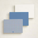 "ladybug picnic" - Personalized Stationery Cards in Sky by Jennifer Lew - Back of Card Options