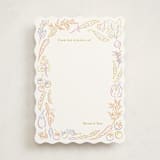 "Veggie Patch" - Personalized Stationery Cards in Picnic by Natalie Rae - Front