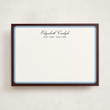 "Aperitif" - Personalized Stationery Cards in Fig by Megan Davis - Front