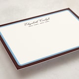 "Aperitif" - Personalized Stationery Cards in Fig by Megan Davis - Detail