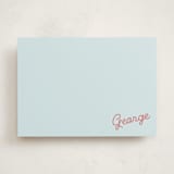 "Lasso Rodeo" - Personalized Stationery Cards in Bandana by Megan Davis - Front