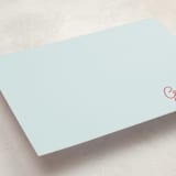 "Lasso Rodeo" - Personalized Stationery Cards in Bandana by Megan Davis - Detail