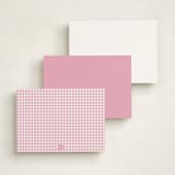 "En Pointe" - Personalized Stationery Cards in Tutu by Pinky Diamond Studio - Back of Card Options