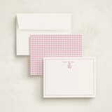 "En Pointe" - Personalized Stationery Cards in Tutu by Pinky Diamond Studio - Assembled