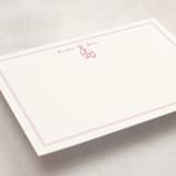 "En Pointe" - Personalized Stationery Cards in Tutu by Pinky Diamond Studio - Detail