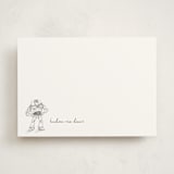 "Pixar's Toy Story in pencil" - Personalized Stationery Cards in Silk by Anna Black - Front