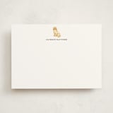 "Cockapoo" - Personalized Stationery Cards in Truffle by Sarah Knight - Front