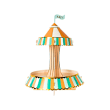 "Fun Fair Carousel Cupcake Stand" - Party Table Decor in multicolorassorted-colors by MA FÊTE