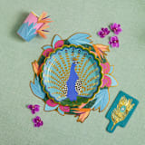 "Torpical Paper Placemats - Pack of 8" - Party Table Decor in multicolorassorted-colors by MA FÊTE