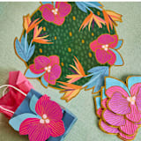 "Torpical Paper Placemats - Pack of 8" - Party Table Decor in multicolorassorted-colors by MA FÊTE