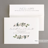 "Country Garden" - Bridal Shower Thank You Cards in Petal by Susan Moyal - FREE Recipient Addressing
