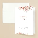 "Botanical Cheers" - Bridal Shower Thank You Cards in Petal by Itsy Belle Studio - Front