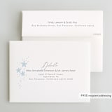 "Wedding Dress" - Bridal Shower Thank You Cards in Cinderella Blue by Itsy Belle Studio - FREE Recipient Addressing