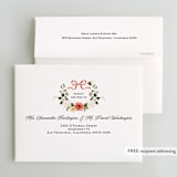 "Fleur" - Bridal Shower Thank You Cards in Verona Sunset by Sarah Knight - FREE Recipient Addressing