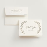 "manouti" - Bridal Shower Thank You Cards in Ice by chocomocacino - Card with Envelope