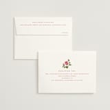"Romantic Roses" - Bridal Shower Thank You Cards in Blush by Teju Reval - FREE Recipient Addressing