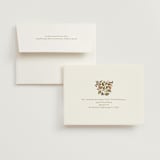"Radiant Botany" - Bridal Shower Thank You Cards in Mint by Simona Camp - FREE Recipient Addressing