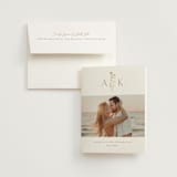 "kouignette" - Bridal Shower Thank You Cards in Chiffon by chocomocacino - Card with Envelope