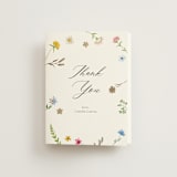 "Bright Garden" - Foil-Pressed Bridal Shower Thank You Cards in Garden by Yaling Hou Suzuki - Front