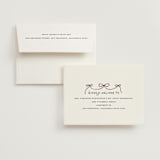"Bubbly Brunch" - Foil-Pressed Bridal Shower Thank You Cards in Licorice by Pixel and Hank - FREE Recipient Addressing