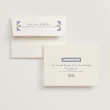 "Out East" - Bridal Shower Thank You Cards in Cobalt by Sarah Rosenthal - FREE Recipient Addressing