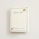 "Fresh Border" - Bridal Shower Thank You Cards in Mediterraneo by Tamara Hilje - Front