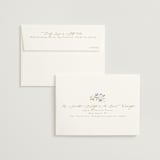 "Sweeping Meadow" - Bridal Shower Thank You Cards in Wisteria by Everett Paper Goods - FREE Recipient Addressing