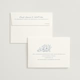 "Wild Roses" - Bridal Shower Thank You Cards in Nova by Kristen Smith - FREE Recipient Addressing