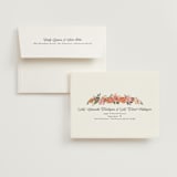 "Summer Shower" - Bridal Shower Thank You Cards in Peony by Susan Moyal - FREE Recipient Addressing