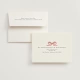 "merry christmas tree" - Bridal Shower Thank You Cards in Peony by Lori Wemple - FREE Recipient Addressing