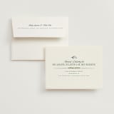 "Vintage Sketched" - Bridal Shower Thank You Cards in Wisteria by Jenna Holcomb - FREE Recipient Addressing