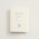 "Cheseapeake" - Bridal Shower Thank You Cards in Sky by Megan Davis - Front