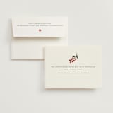 "Cherry Tomatoes" - Bridal Shower Thank You Cards in Tomato by Katharine Watson - FREE Recipient Addressing