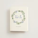 "SweetHearts" - Bridal Shower Thank You Cards in Periwinkle by Design Lotus - Front
