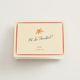 "Oh La Love!" - Bridal Shower Thank You Cards in Scarlet by Sarah Rosenthal - Front