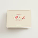 "Starring" - Bridal Shower Thank You Cards in Oriole by Owl and Toad - Front
