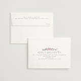 "paonne" - Bridal Shower Thank You Cards in Peacock by Vera Lim - FREE Recipient Addressing