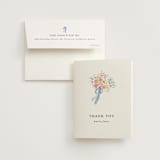 "Amelie" - Bridal Shower Thank You Cards in Summer by Itsy Belle Studio - Card with Envelope