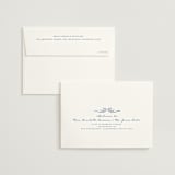 "Yay" - Bridal Shower Thank You Cards in Jeans by Petra Kern - FREE Recipient Addressing